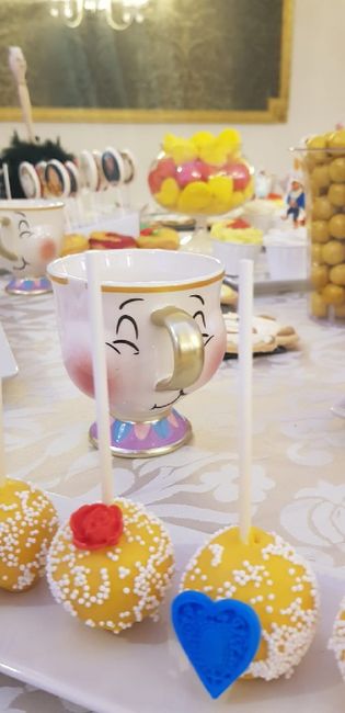 Nuestra boda con temática bella y bestia 23
