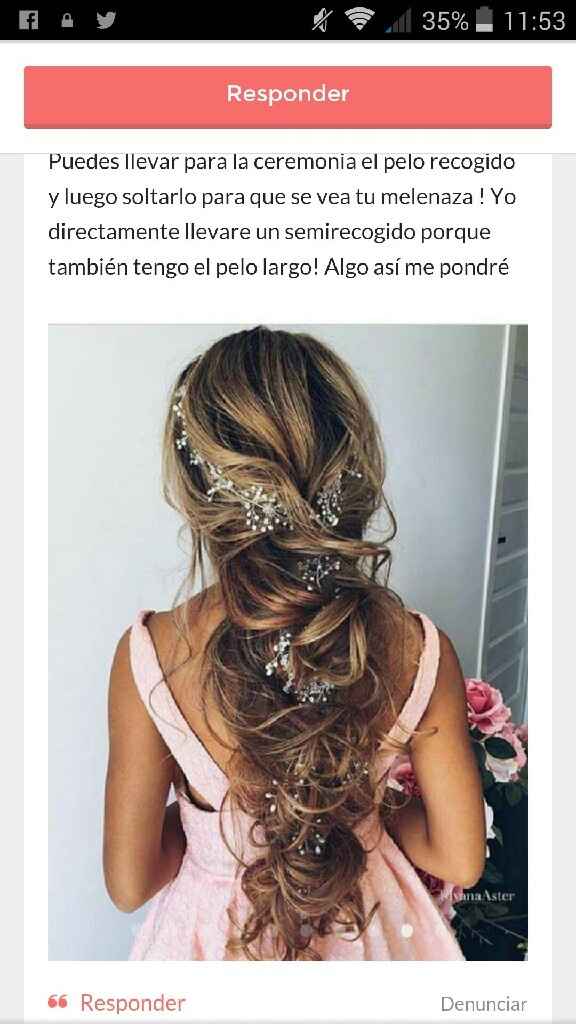 ¿Llevarías un peinado de novia lateral? - 2