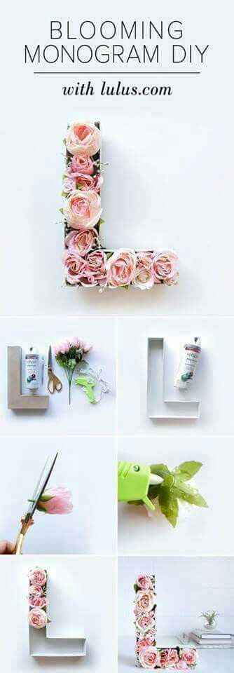 Decoración con letras - 13