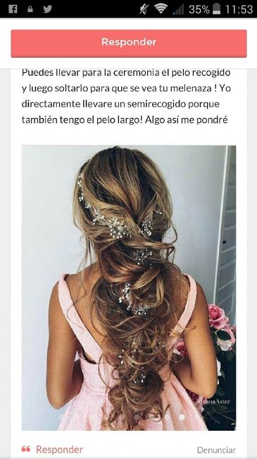 ¿Llevarías un peinado de novia lateral? - 2