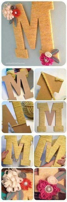 Decoración con letras - 4
