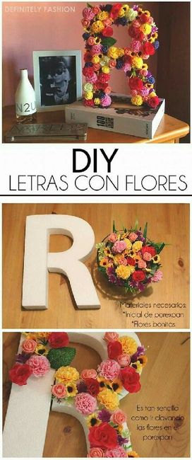Decoración con letras - 6