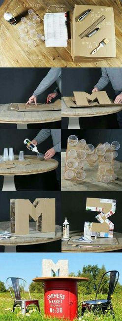 Decoración con letras - 11