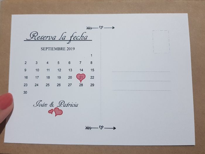 Save the date imanes munitas madera 6