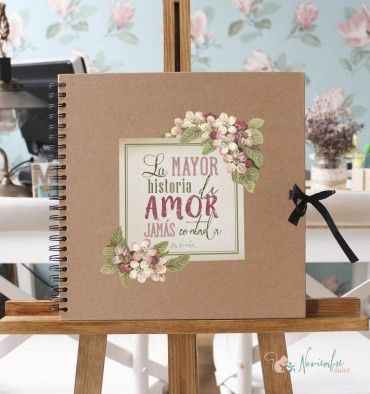 Ideas: libro de firmas / scrapbooking - 2