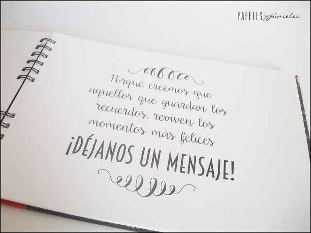 Ideas: libro de firmas / scrapbooking - 3