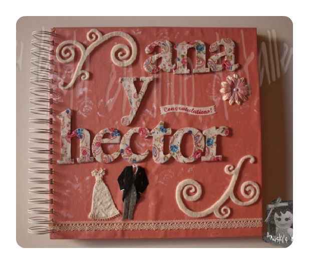 Ideas: libro de firmas / scrapbooking - 7