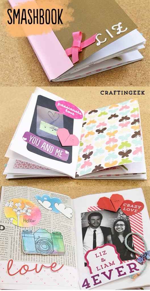 Ideas: libro de firmas / scrapbooking - 8