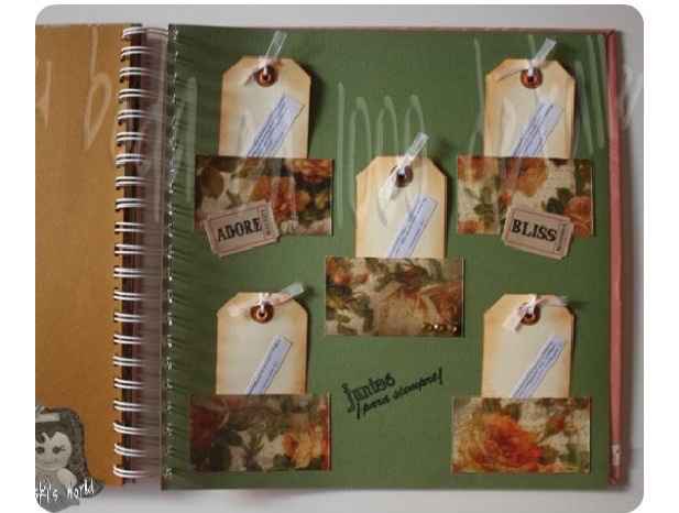 Ideas: libro de firmas / scrapbooking - 12