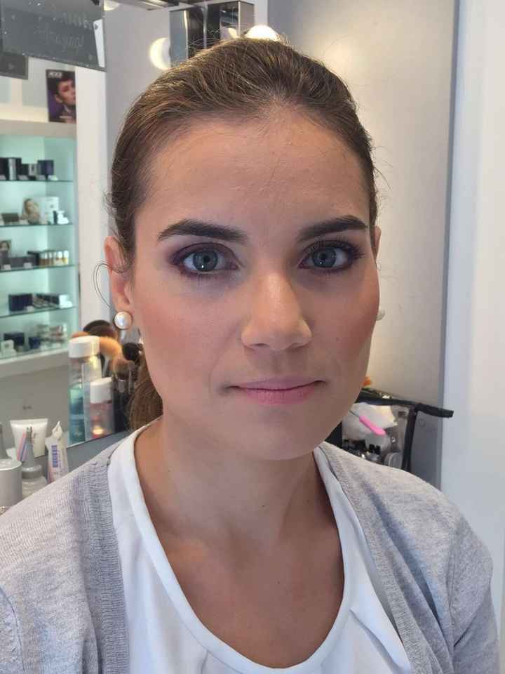 Que os parece mi maquillaje para el día b? - 1
