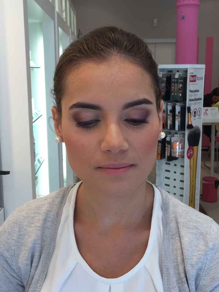 Que os parece mi maquillaje para el día b? - 2