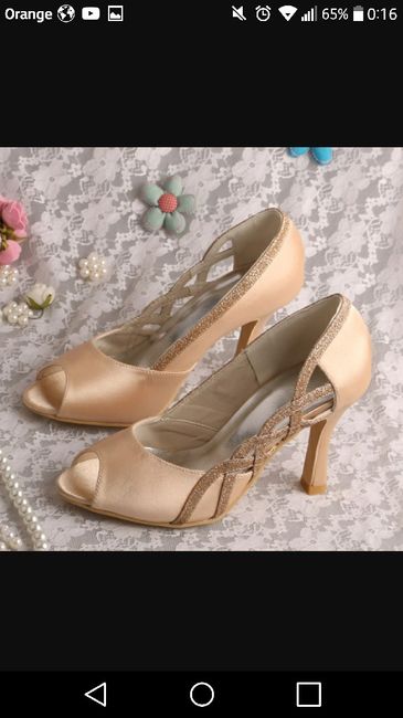 Zapatos champagne - 3