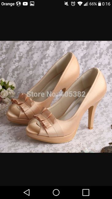 Zapatos champagne - 4