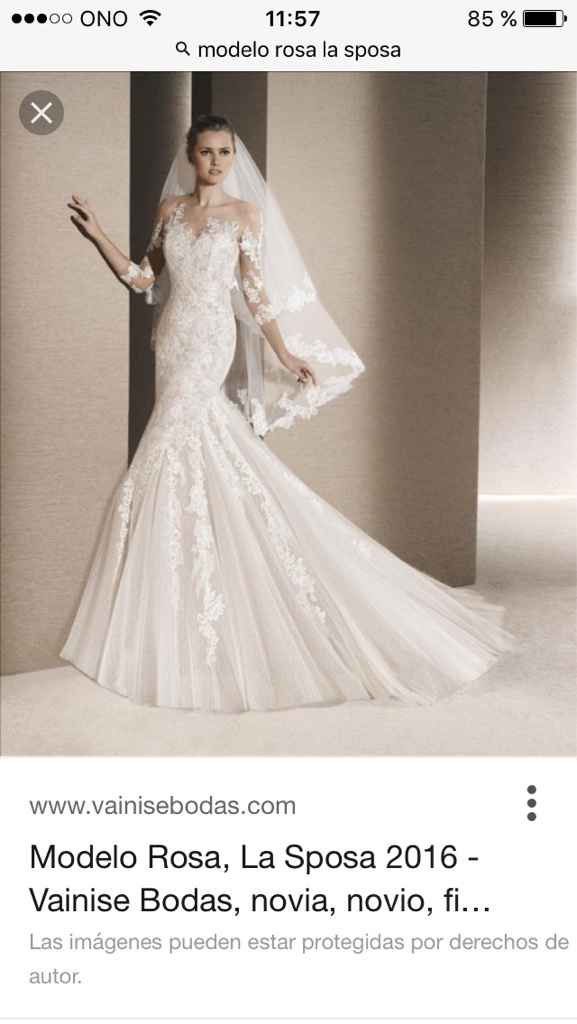 Novias que se casaron o se casan con modelos de la sposa - 1