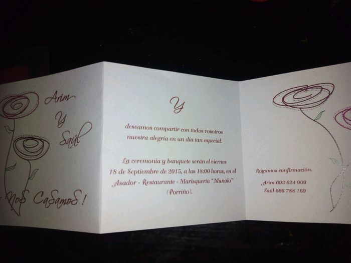 Me enseñais vuestras invitaciones? - 2