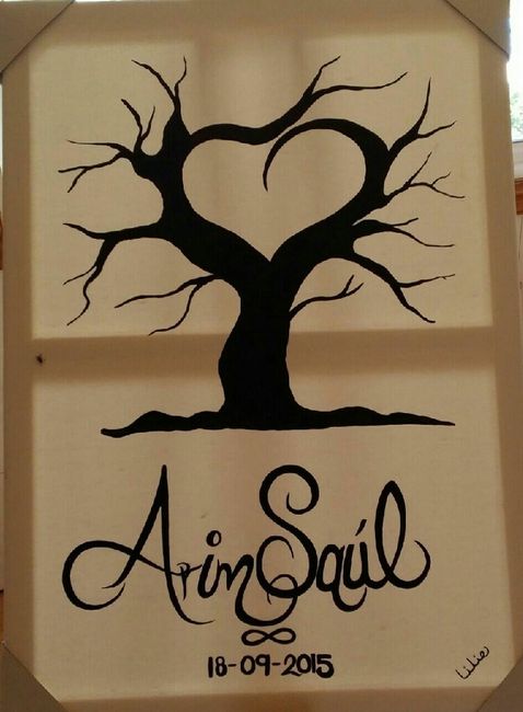 Arbol de huellas bueno, bonito y barato. - 1