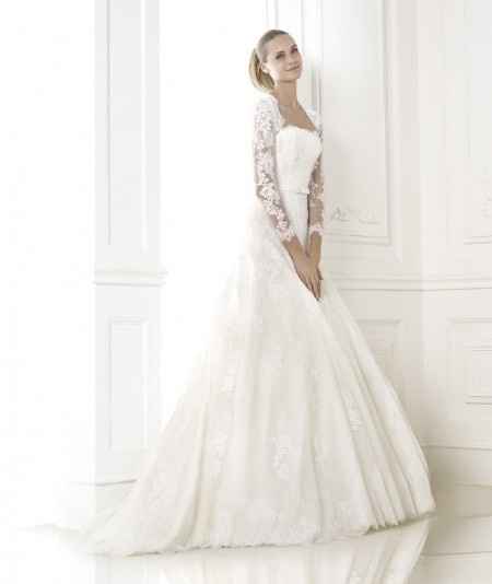 Avance novia. COSTURA 2015 pronovias