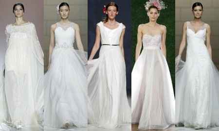 Tendencias de novia 2015: Vestidos ultraligeros