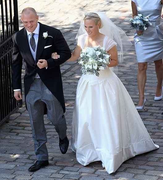 La boda de Zara Phillips y Mike Tindall