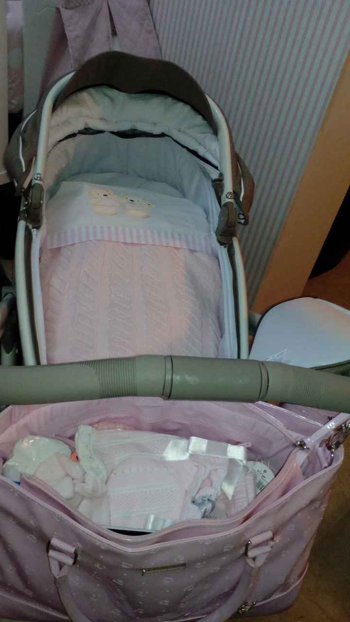 cochecito vestido