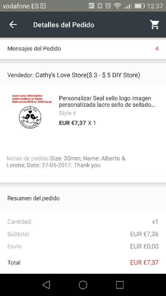 Sello lacre - 1