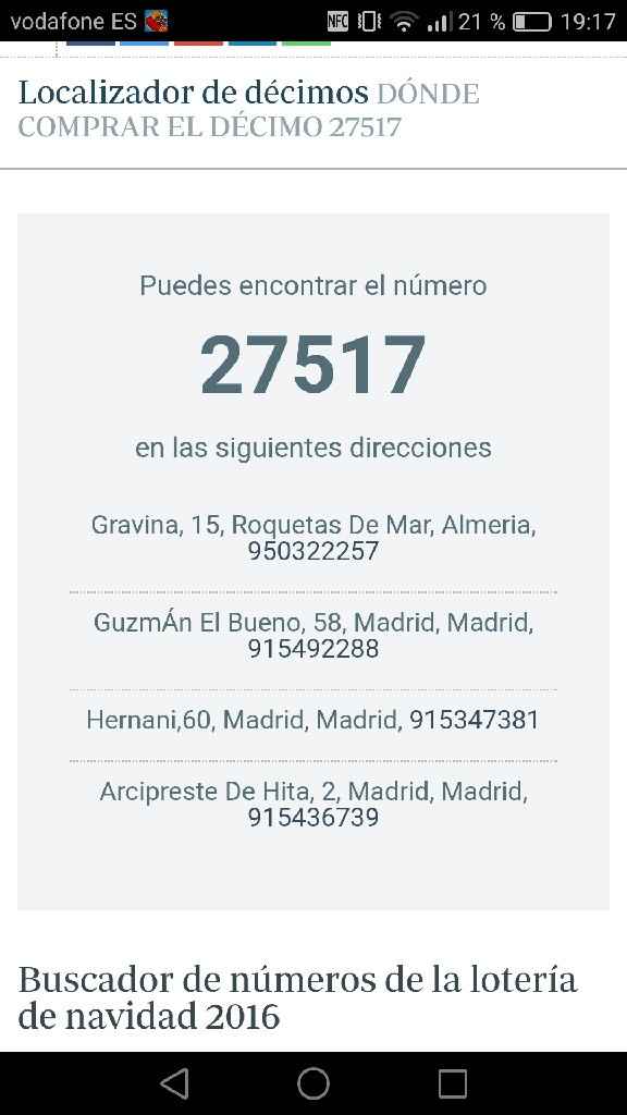 Loteria navidad 27517 - 1