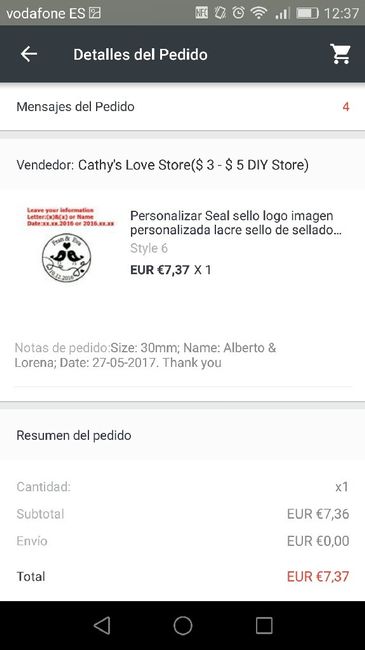 Sello lacre - 1