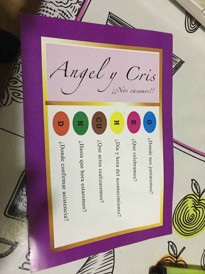 Ya tengo mis invitaciones!!! - 1
