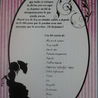 cartel baño chicas