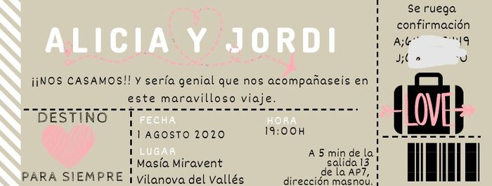 Invitaciones temática viaje! - 2