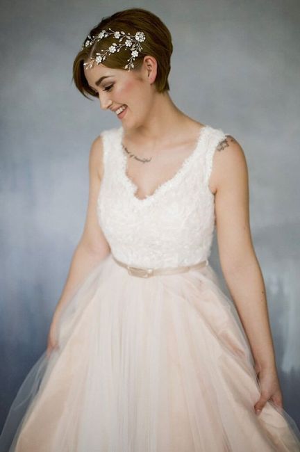 Por que no salen propuestas para novias con pelo corto?? - 2