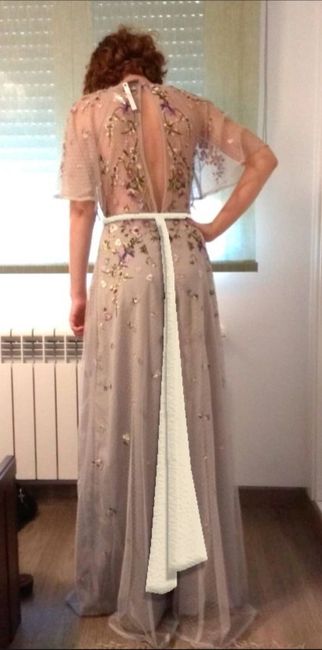 Mi vestido poco nupcial pero "muy yo" - 3