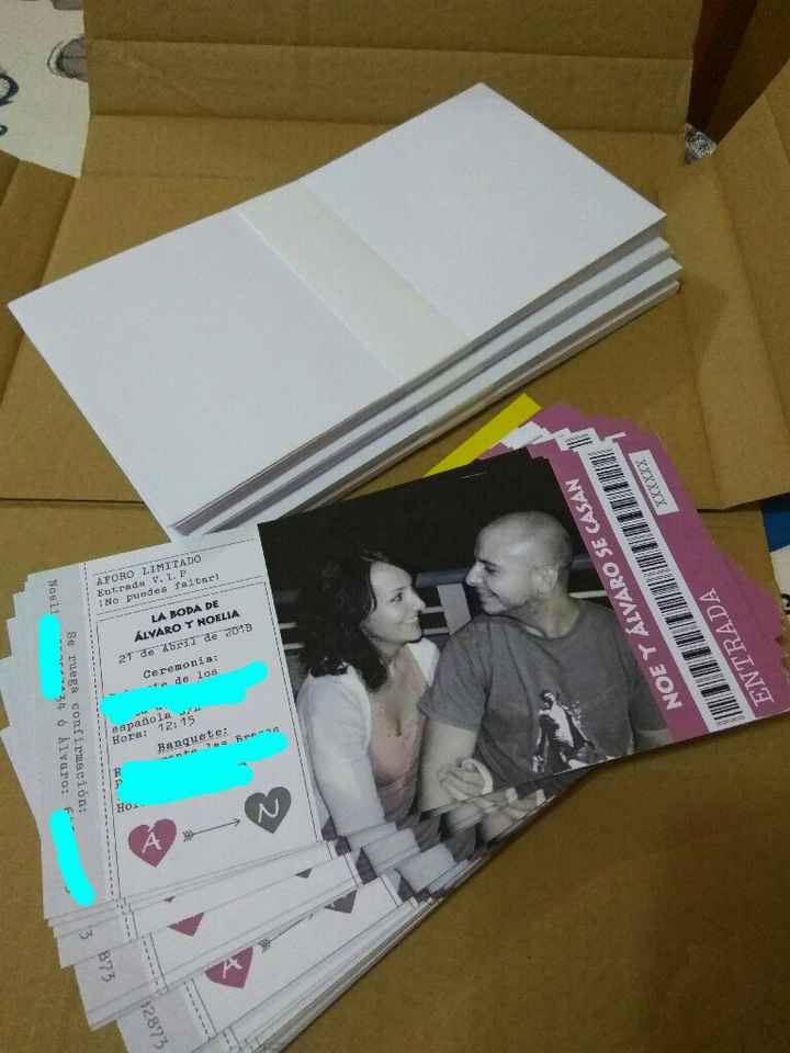 ¡Sube una foto de la invitación de tu boda! - 1