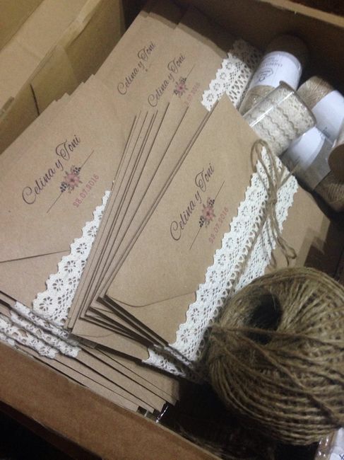 Invitaciones de boda diy - 2