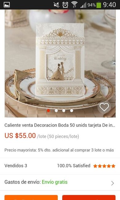 Invitaciones de bodas - 4