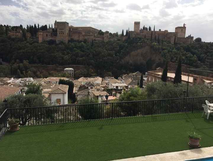 Vistas desde el lugar de la ceremonia