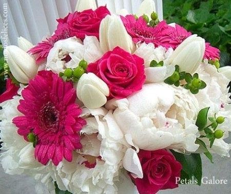 Me he enamorado de los ramos con peonias - 2