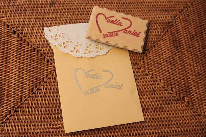 Los sellos personalizados de las bodas 2015 - 1