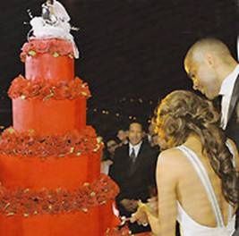 Les gâteaux de mariage des people 12