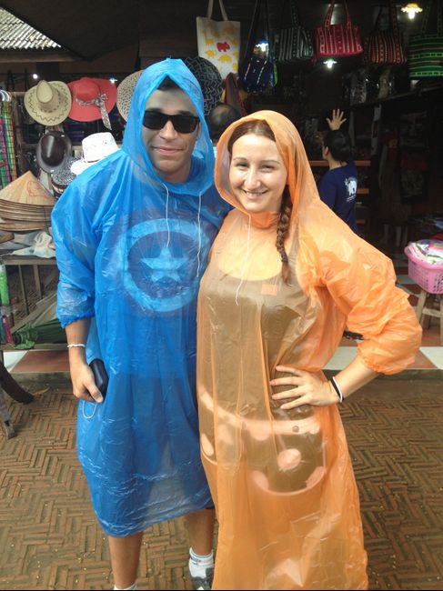 Un poquito de lluvia en Chiang Mai