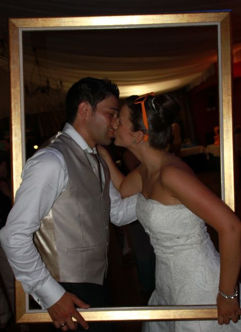 El beso final del día