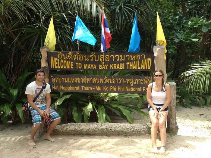 En Maya Bay en la isla Phi Phi Lee