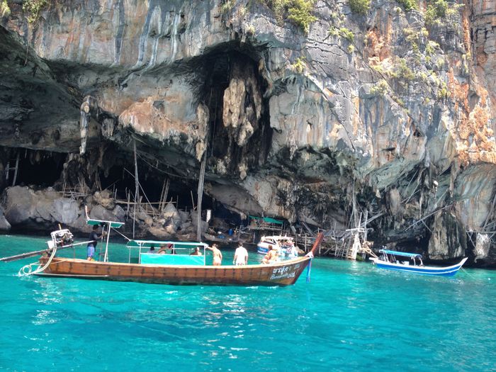 Cueva de los Vikingos en las islas Phi Phi
