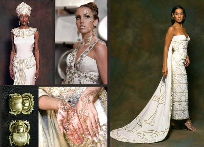 Vestidos de online novia egipcios antiguos