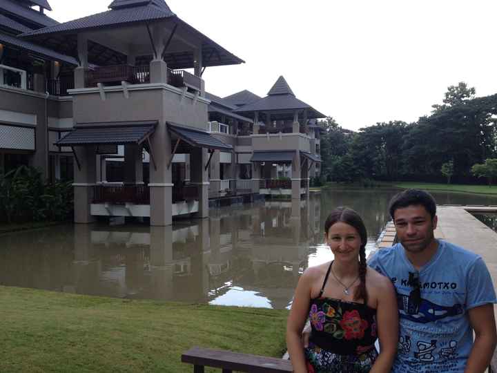 En el hotel Le Meridien Chiang Rai Resort 