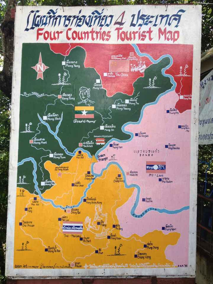 Triángulo del Oro en Chiang Rai
