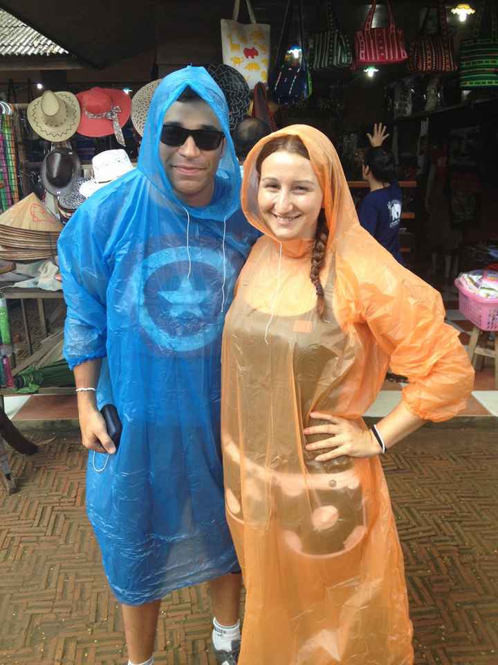 Un poquito de lluvia en Chiang Mai
