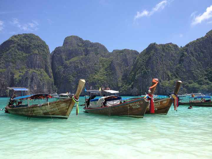 Maya Bay en la isla Phi Phi Lee
