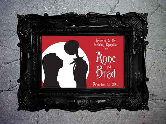 the nightmare before christmas wedding