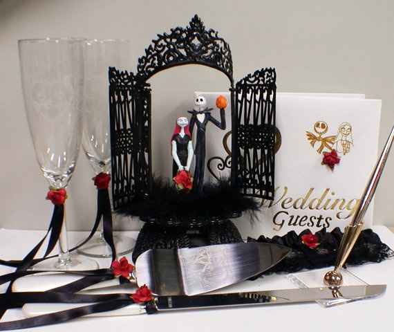 the nightmare before christmas wedding